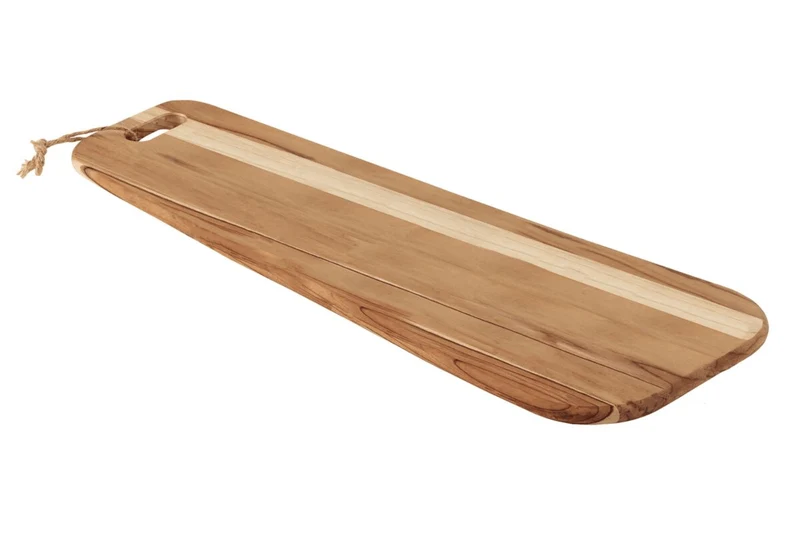 Planche à servir Tramontina Provence en bois de teck FSC 48x19,5x1,8cm