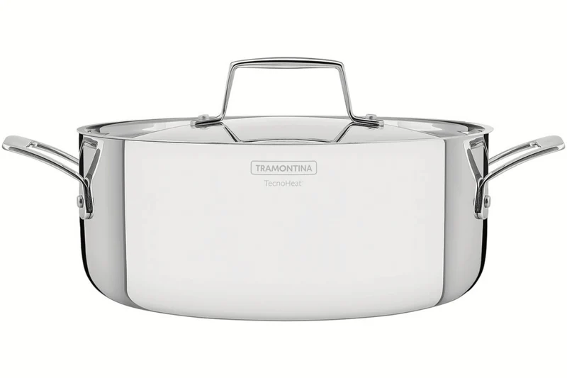 Faitout Tarmontina Grano 4,4L en inox triple couche 24cm