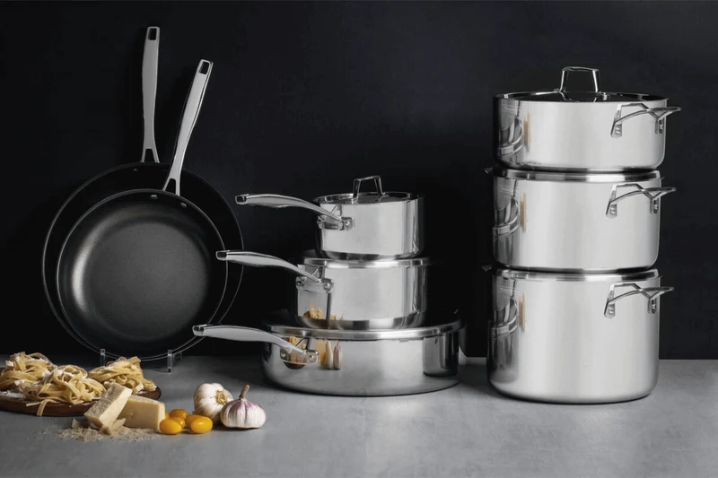 Faitout Tarmontina Grano en inox triple couche
