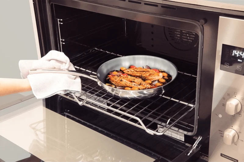 Poêle Tramontina Grano en inox triple couche
