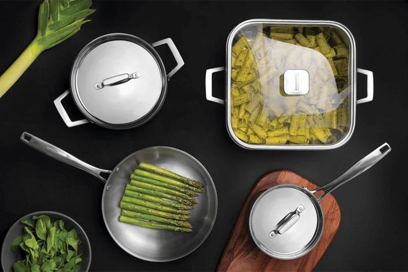 Poêle Tramontina Grano en inox triple couche