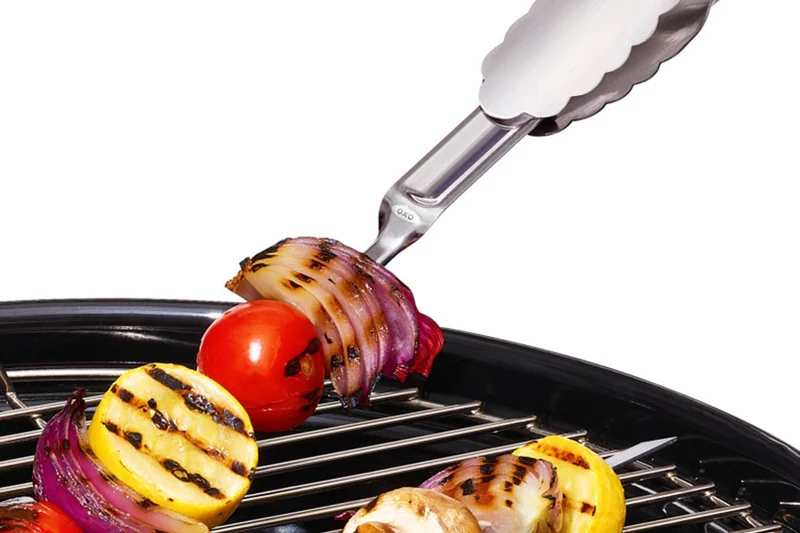 Set de 6 piques à brochettes OXO en acier inoxydable réutilisables