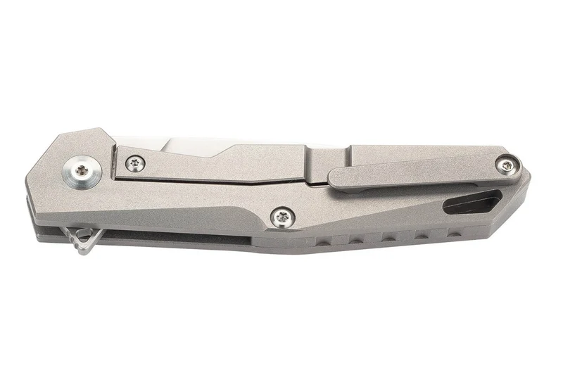 Couteau pliant Herbertz 533110 manche ergonomique et esthétique en titane 10,2cm
