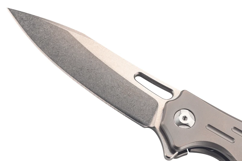 Couteau pliant Herbertz 593512 manche robuste en titanium gris 11,8cm