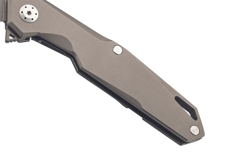 Couteau pliant Herbertz 308812 manche en titane gris 12cm