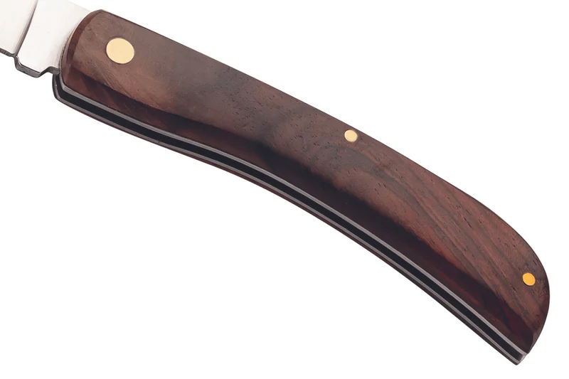 Couteau pliant Herbertz 587010 manche ergonomique en bois de cocobolo 10,5cm