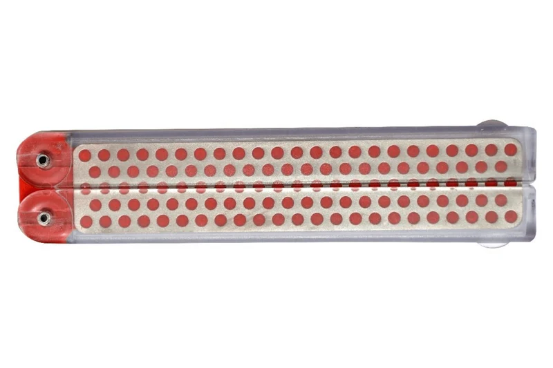 Pierre à aiguiser DMT Diafold Diamond portable double face diamantée 600/1200