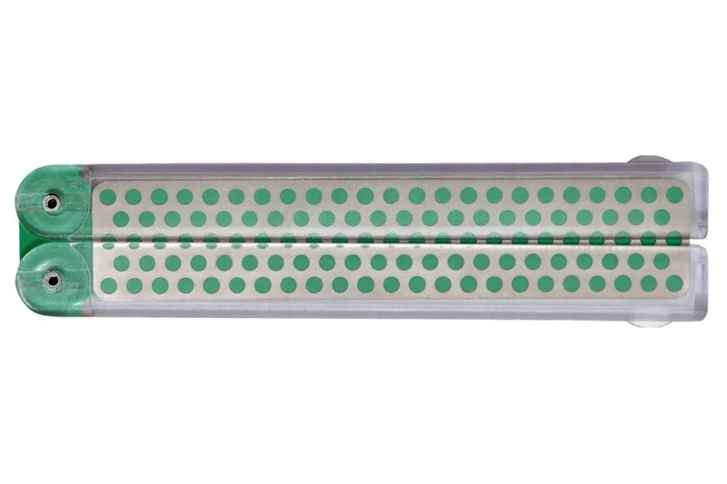 Pierre à aiguiser DMT Diafold Diamond portable double face diamantée 600/1200