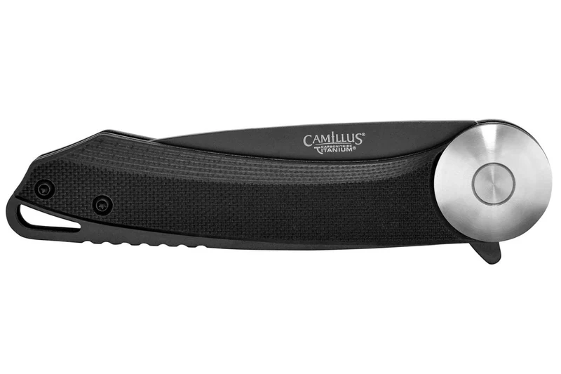 Couteau pliant Camillus Cirque manche en G10 noir 10,8cm