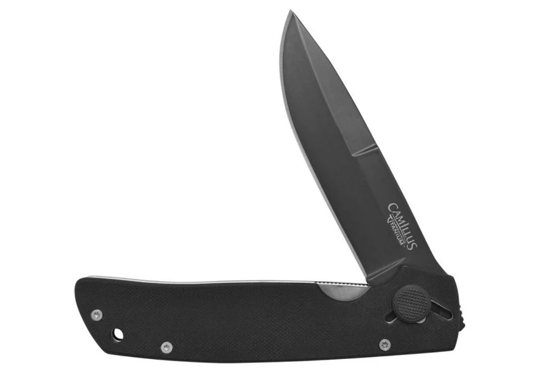 Couteau pliant Camillus Cuda manche en G10 noir 13cm