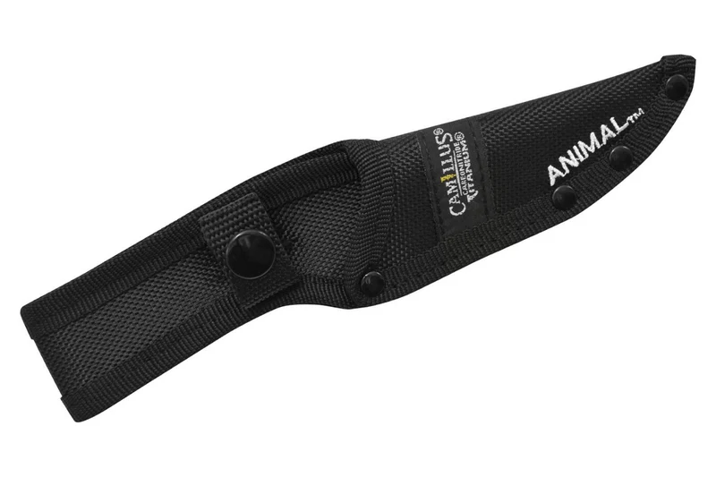 Couteau Camillus Animal 19122 lame inox 8,9cm manche GFN nylon et fibre de verre + étui nylon