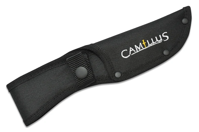 Couteau Camillus Veil lame 19834 inox 10,2cm Manche Prym1 Camo ABS + étui nylon