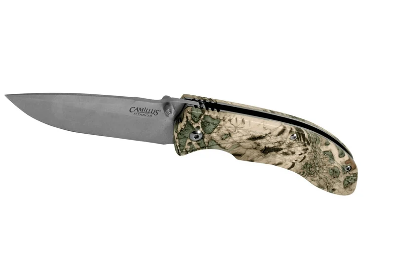 Couteau pliant Camillus Guise manche en ABS Prym1 camouflage 10,8cm