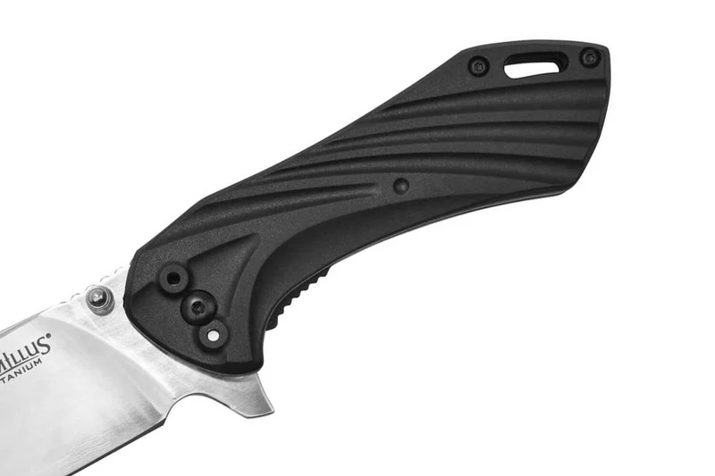 Couteau pliant Camillus Chunk manche en nylon noir et fibres de verre 10cm
