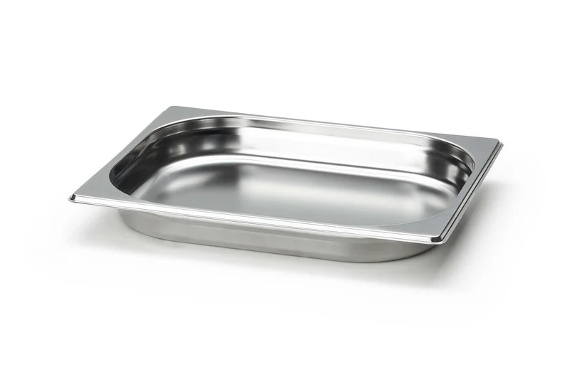 Bac gastronorme en inox pour planche à découper Continenta - 32,5x26,5x4cm