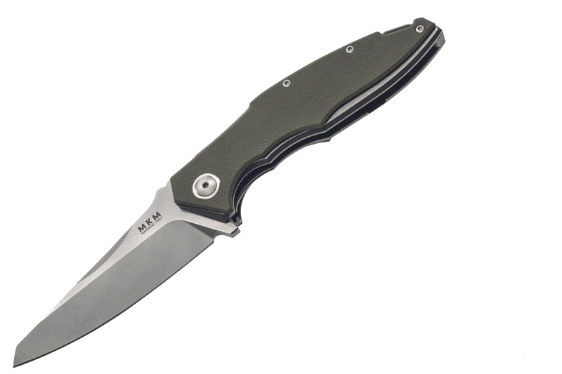 Couteau pliant MKM Raut By Viper MK.VP01GBGR manche en titanium/G10 vert 12cm + étui