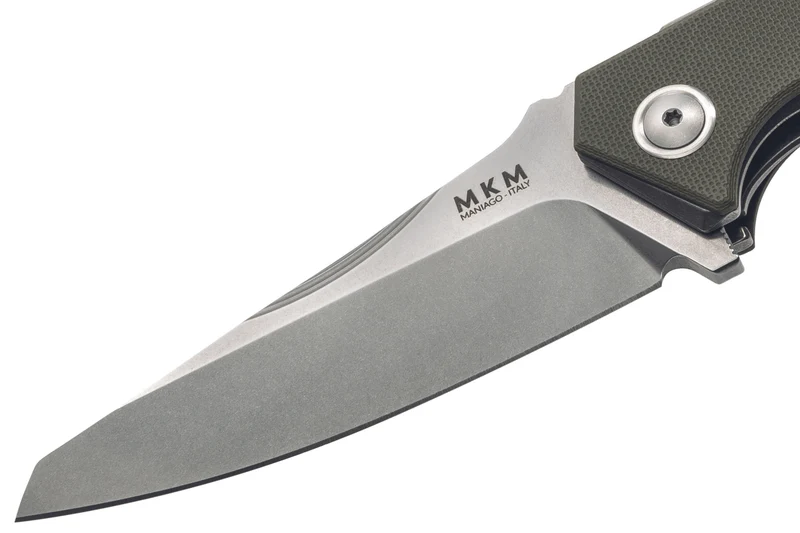 Couteau pliant MKM Raut By Viper MK.VP01GBGR manche en titanium/G10 vert 12cm + étui