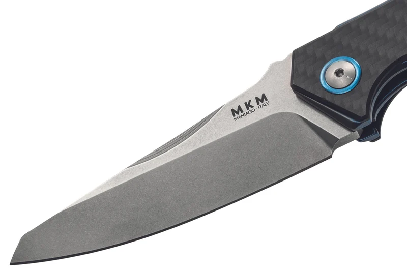 Couteau pliant MKM Raut By Viper MK.VP01CF manche en titanium 12cm front flipper + étui