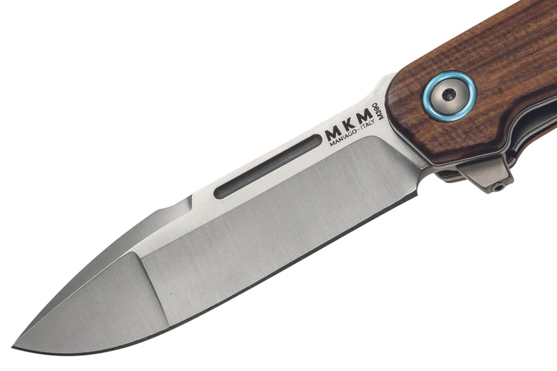 Couteau pliant MKM Clap By LionSteel MK.LS01S manche en bois de Santal 11cm + étui