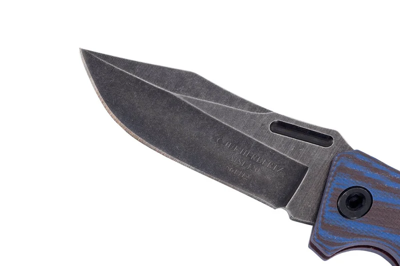 Couteau pliant Herbertz 561412 manche G10 bicolore aspect délavé 11,7cm