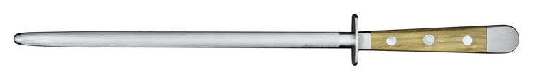 Fusil à aiguiser Alpha Olive Güde 26cm grain standard