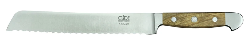 Couteau à pain 21cm forgé Alpha Olive Güde