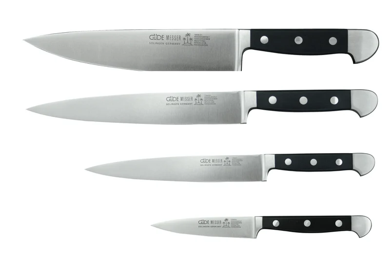 Coffret 4 couteaux Güde Alpha en acier forgé