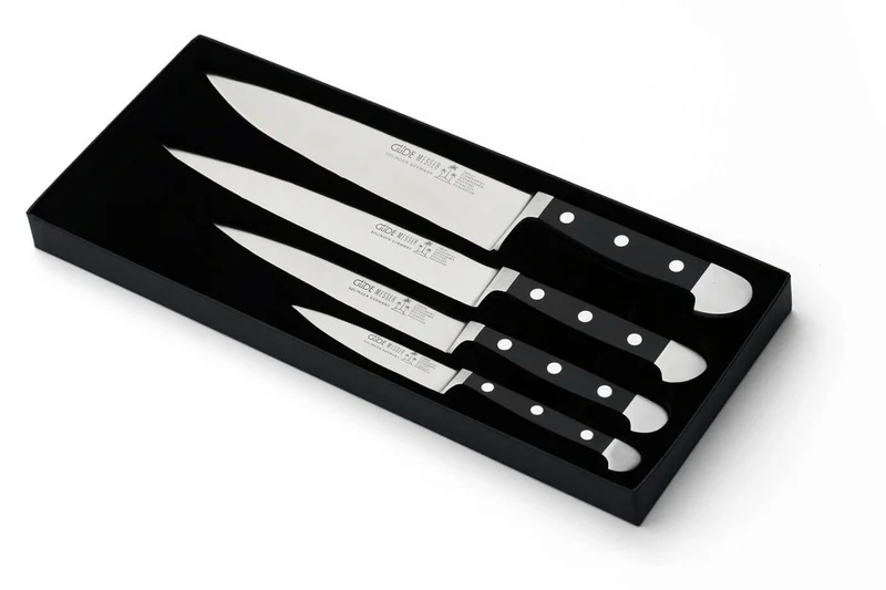 Coffret 4 couteaux Güde Alpha en acier forgé