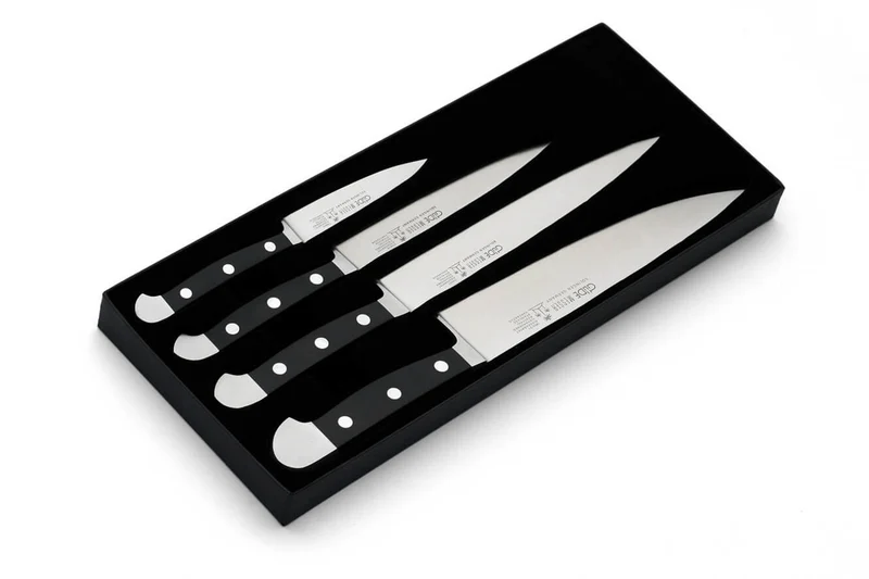 Coffret 4 couteaux Güde Alpha en acier forgé
