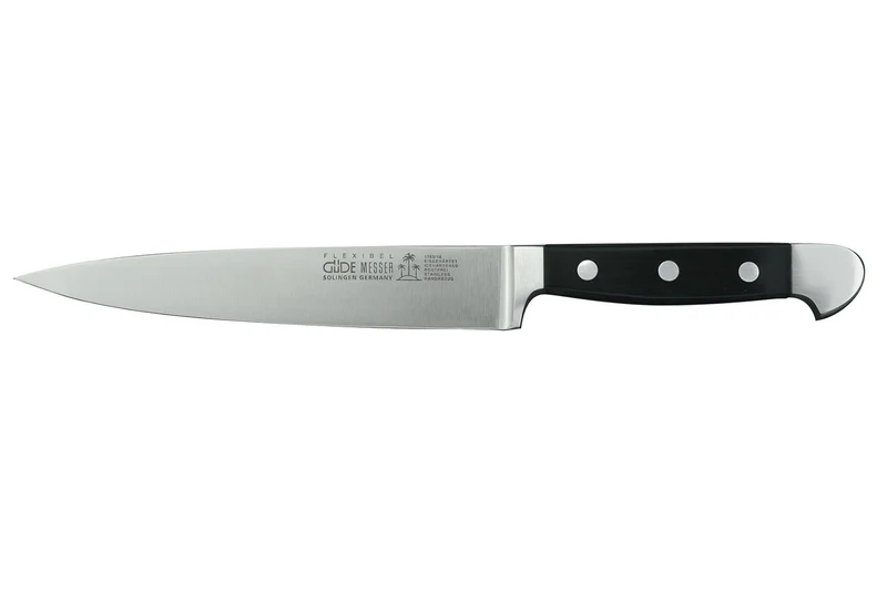 Couteau filet de sole Güde Alpha 18cm flexible en acier forgé