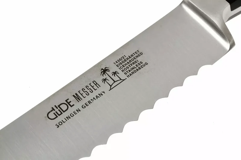 Couteau à pain Güde Alpha 21cm en acier forgé