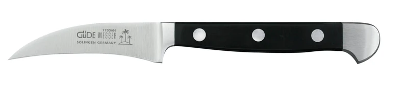 Couteau bec d'oiseau Güde Alpha 6cm en acier forgé