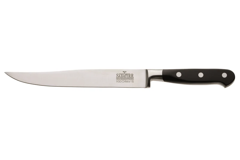Bloc 5 couteaux de cuisine V. Sabatier acier inox