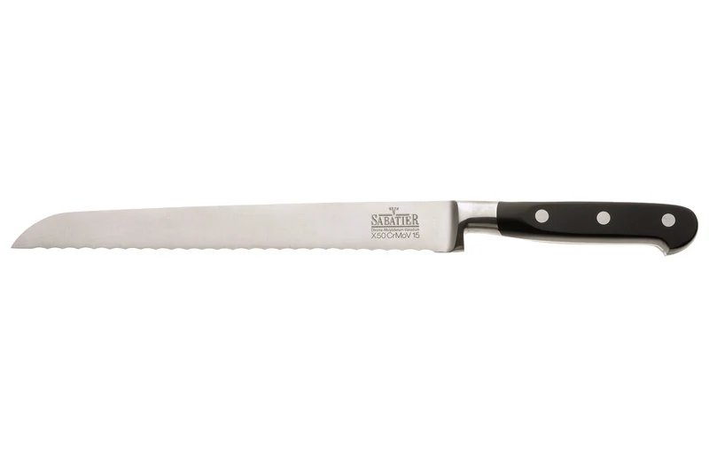 Bloc 5 couteaux de cuisine V. Sabatier acier inox