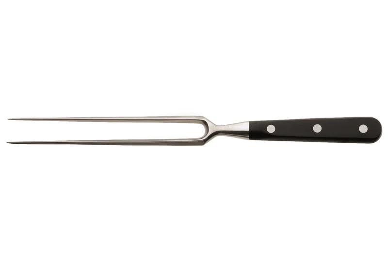 Fourchette à viande V. Sabatier pics 20cm inox manche ABS