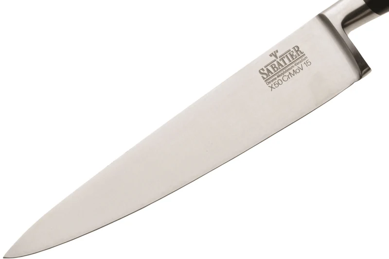 Couteau de Chef V. Sabatier lame inox 20cm manche ABS