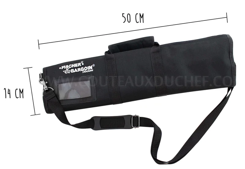 Trousse pour 8 couteaux Bargoin et 2 poches accessoires