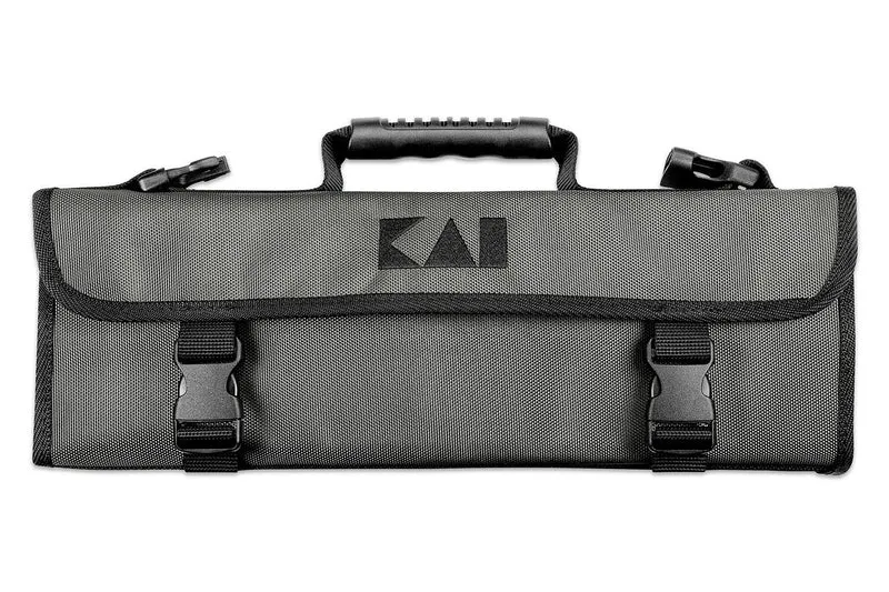 Mallette 5 couteaux japonais KAI Wasabi Black EURO