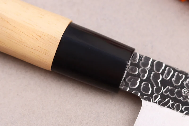 Couteau à sashimi 21cm japonais Satake Cutlery Tsuchime en magnolia