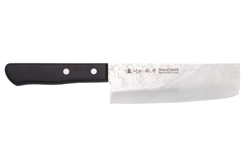 Coffret 3 couteaux japonais Satake Cutlery Nashiji santoku + nakiri + office