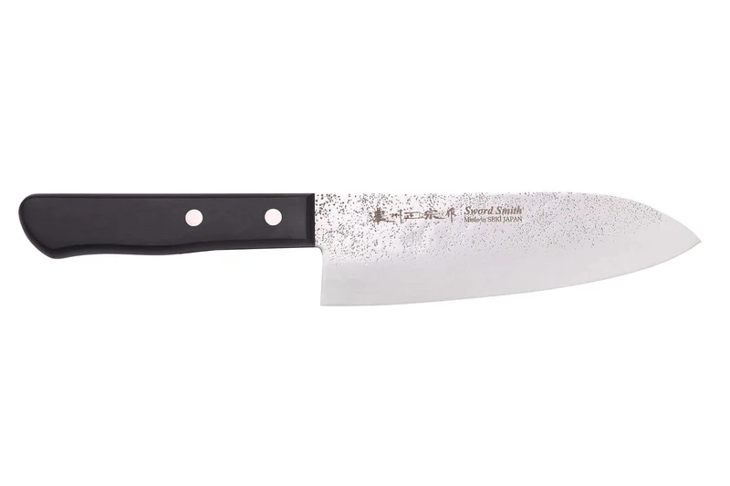 Coffret 3 couteaux japonais Satake Cutlery Nashiji santoku + nakiri + office