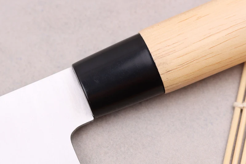 Couteau deba 15cm japonais Satake Cutlery Tsuchime en magnolia