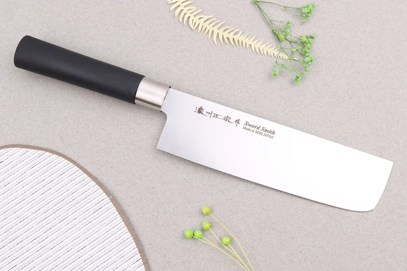 Coffret 3 couteaux japonais Satake Cutlery Traditional PP nakiri + santoku + office