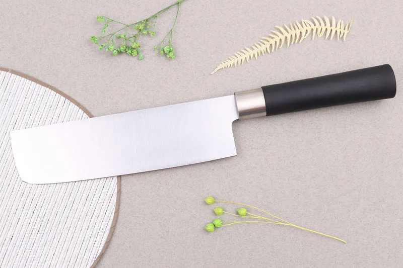 Coffret 3 couteaux japonais Satake Cutlery Traditional PP nakiri + santoku + office