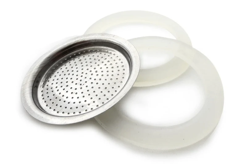 Filtre de rechange pour cafetières Gefu Lucino 6 tasses et Nando + 2 joints d'étanchéité