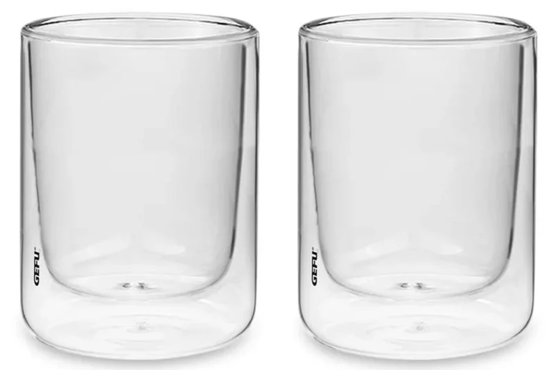 Set de 2 verres thermostatiques Gefu Mira faits main 235ml