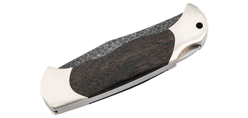 Couteau Scout Mooreiche Damast Boker