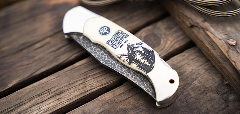 Couteau Scout 40e anniversaire Böker