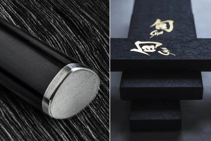 Coffret 4 couteaux à steak japonais Shun Classic lames 12,5cm