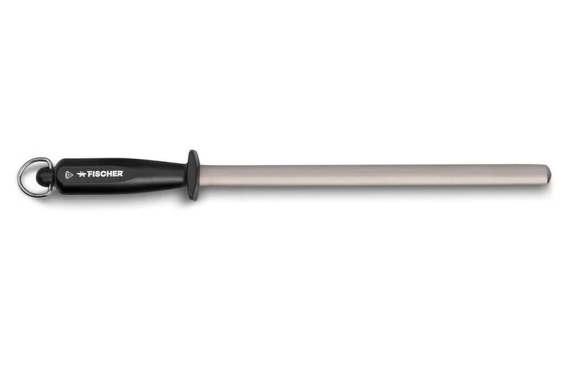 Fusil de boucher mèche ovale diamant 27cm FISCHER